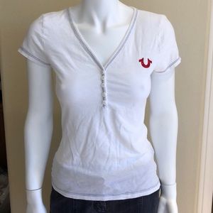 true religion white top